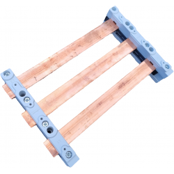 Repartidor Busbar 3P,429A, 690V, c/barras 5x30x300mm