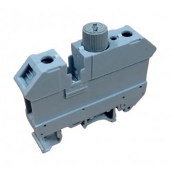 Borne portafusible Ø5x20mm 800V 10mm² 6.3A