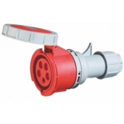 Enchufe Hembra, volante, 3P+N+T, 16A, IP67