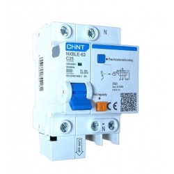 Interruptor RCBO 1P+N 40A curva C +diferencial 30mA tipo AC