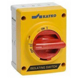 Seccionador caja IP66 KEM 4P 10A/AC22 5.5kW/415V Am/R v2023