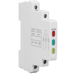 Piloto DIN, 230V 9mm ancho 1/2 din rojo/verde/amarillo