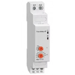 Rele Off Delay real, 24-240Vac/dc de 0.1s -1s,1/10m 2 C/O