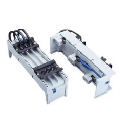 Adaptador bus-bar, 63A 3P 10mm², 2x2 riel Din, 182x54 mm