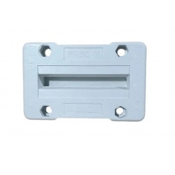 Aislador ciego para 1 pletina de 100 x 10mm