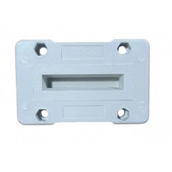 Aislador ciego para 1 pletina de 80 x 10mm