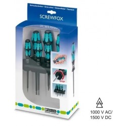 Juego atornilladores aislamiento VDE