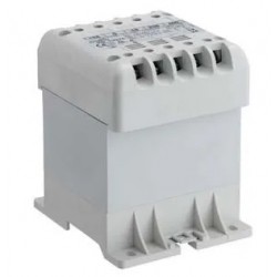 Transformador control 63VA IP20 Riel Din, 230/400V a 12/24V