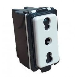 Modulo enchufe hembra 2P+T 10/16A 250V