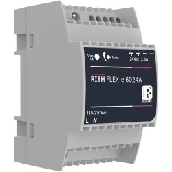 Fuente 24v DC 2.5A 60W montaje DIN 115/230V AC