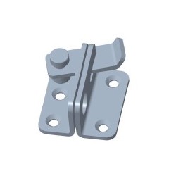 Cierre portacandado plano frontal