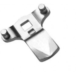 Lengüeta acero zincado, 3 puntos H18mm