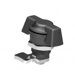 Cierre palomilla zamak, bloqueo resorte