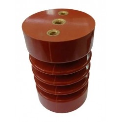 Aislador MT epoxi 12kV (H130mm Ø60)