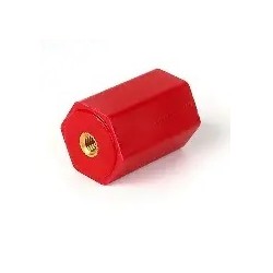 Aislador hexagonal paralelo 45x100mm, Hilo M10/18mm