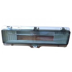 Visor IP67 con soporte para 18 modulos DIN