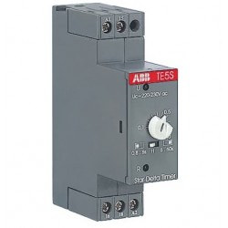 Temporiz. Electro. TE5S-24 Estrella/Triangulo dire.. 24Vac/d
