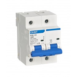 Interruptor MCB 2Px80A curva C 10kA, NXB-125