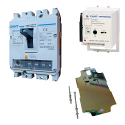 KIT INT 3P NM8S-250H 64-160A LS/I + MAN. MOT 380V + ADAP DIN