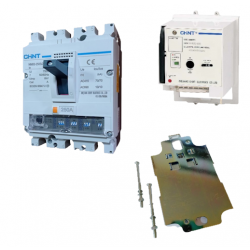 KIT INT 3P NM8S-250H 100-250A LS/I + MAN MOT 220V + ADAP DIN