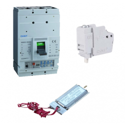 KIT INTERRUPTO 3P NM8-800H 320-800A LS/I + BOBINA 220V + AUX