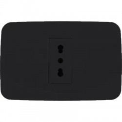 Placa Armada Toma Corriente Simple 10/16A 1M NG ORIGEN