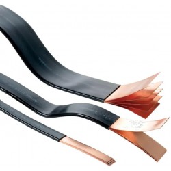 Pletina Cobre flexible 6 flejes (32x1x2000mm) 680A 192mm²