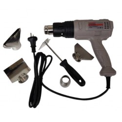 Pistola Calor 1800W c/ accesorios (enchufe Schuko)