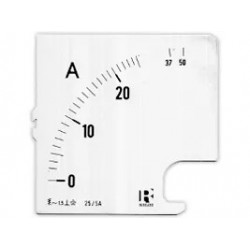 Escala AC Amperimetro 72x72mm, 0-300A