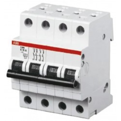 Interruptor MCB 4P 16A curva D 6/10kA, S204-D16
