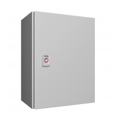 Caja acero IP66/IK10 800x600x250mm RAL7035