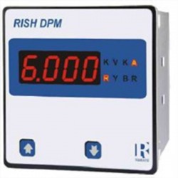 Voltímetro AC 3Ø digital, 96x96mm DPM PGD3V, In 500V más Aux