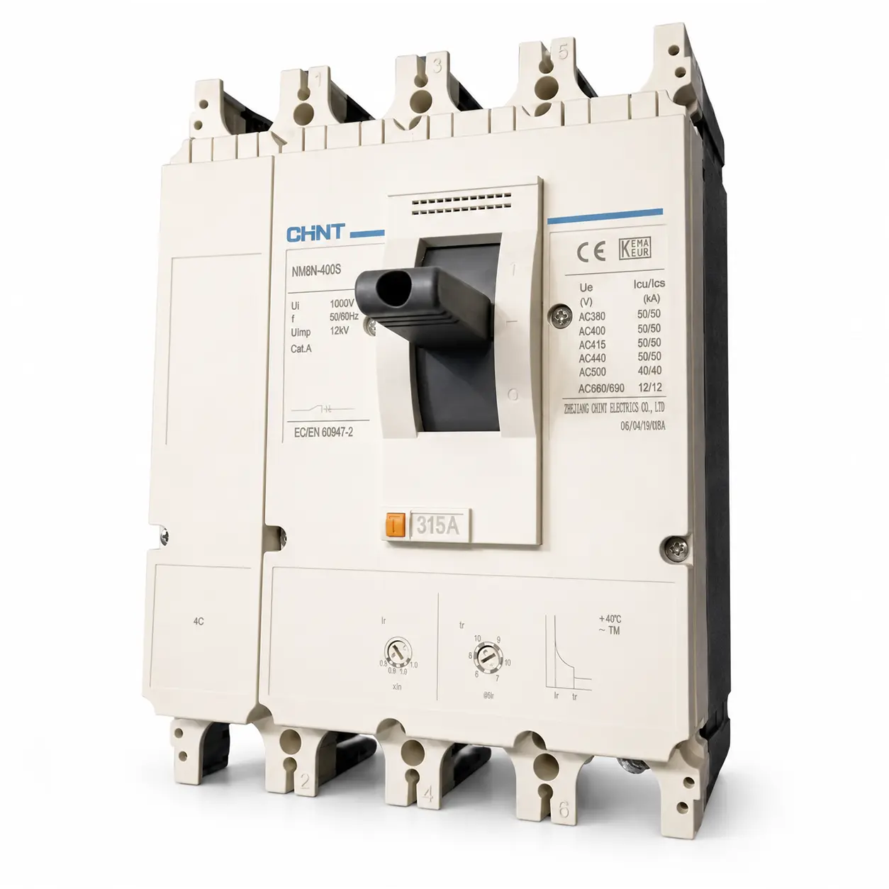 COMBO INTERRUPTOR 4P NM8-400H 252-315A TMA