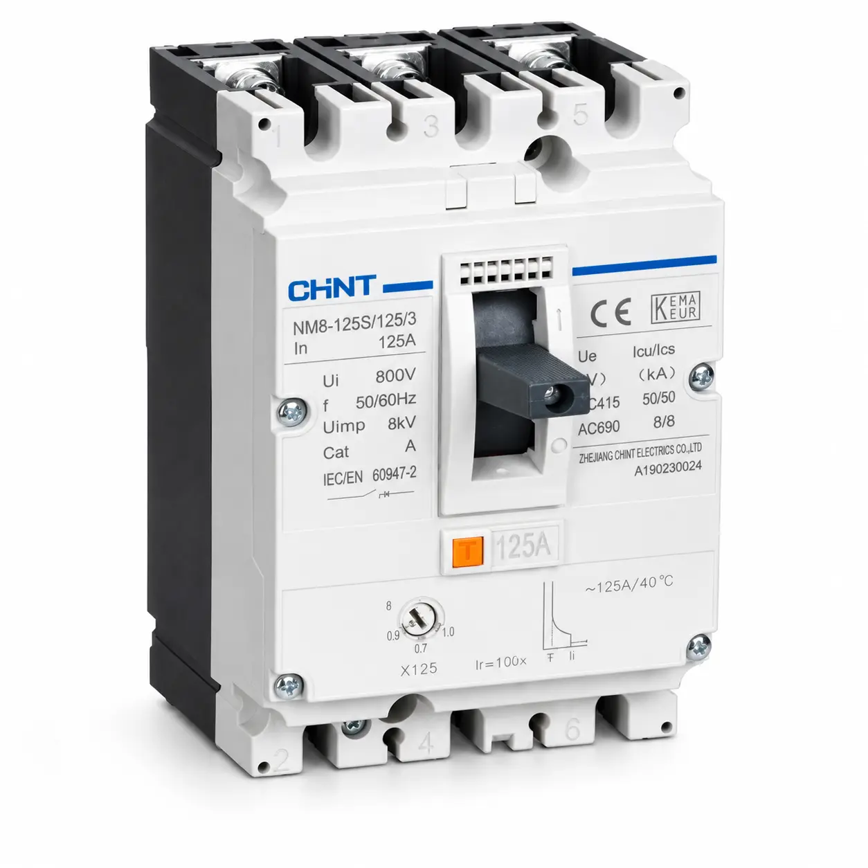 KIT INTERRUPTOR 3P NM8S-400S 70kA 320-400A TMA