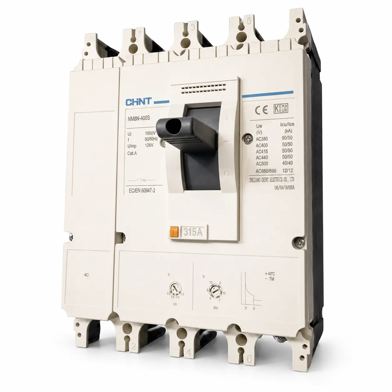 KIT INTERRUPTOR 3P NM8S-250H 70kA 100-250A LS/I