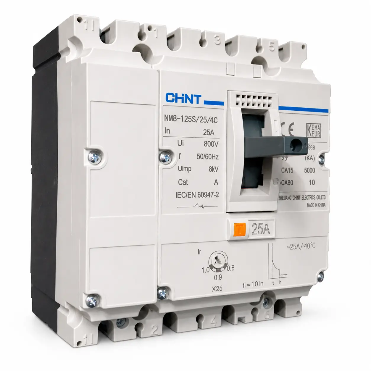KIT INTERRUPTOR 4P NM8-125S 50kA 13-16A TMA